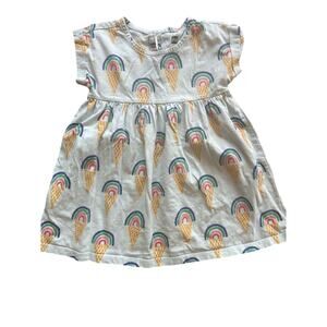 Tea rainbow ice cream graphic print dress 18-24m